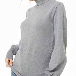 Comfortable sweater turtle neck